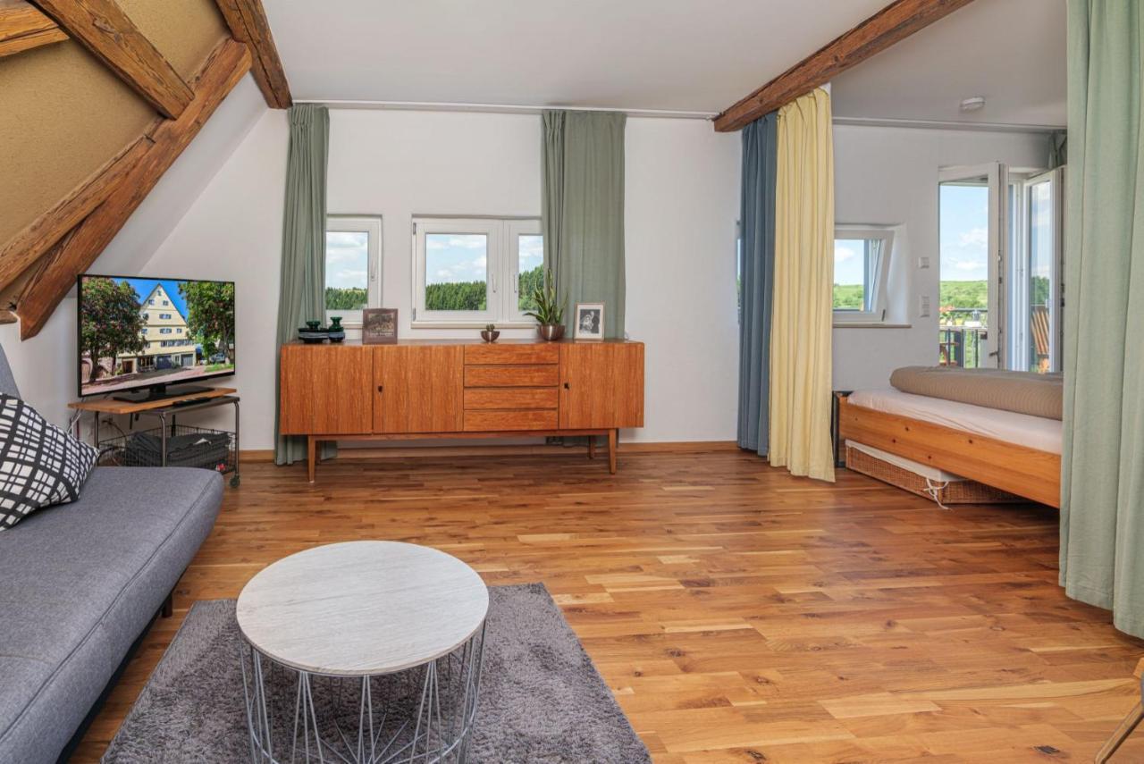 Apartments Im Ferienhaus Zum Alten Spital Dornstetten Dış mekan fotoğraf