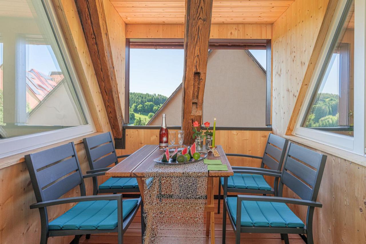 Apartments Im Ferienhaus Zum Alten Spital Dornstetten Dış mekan fotoğraf