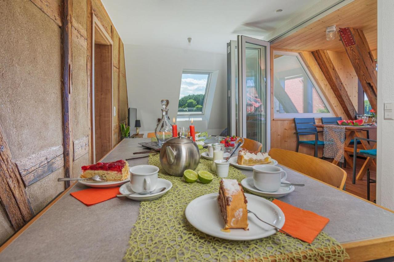 Apartments Im Ferienhaus Zum Alten Spital Dornstetten Dış mekan fotoğraf