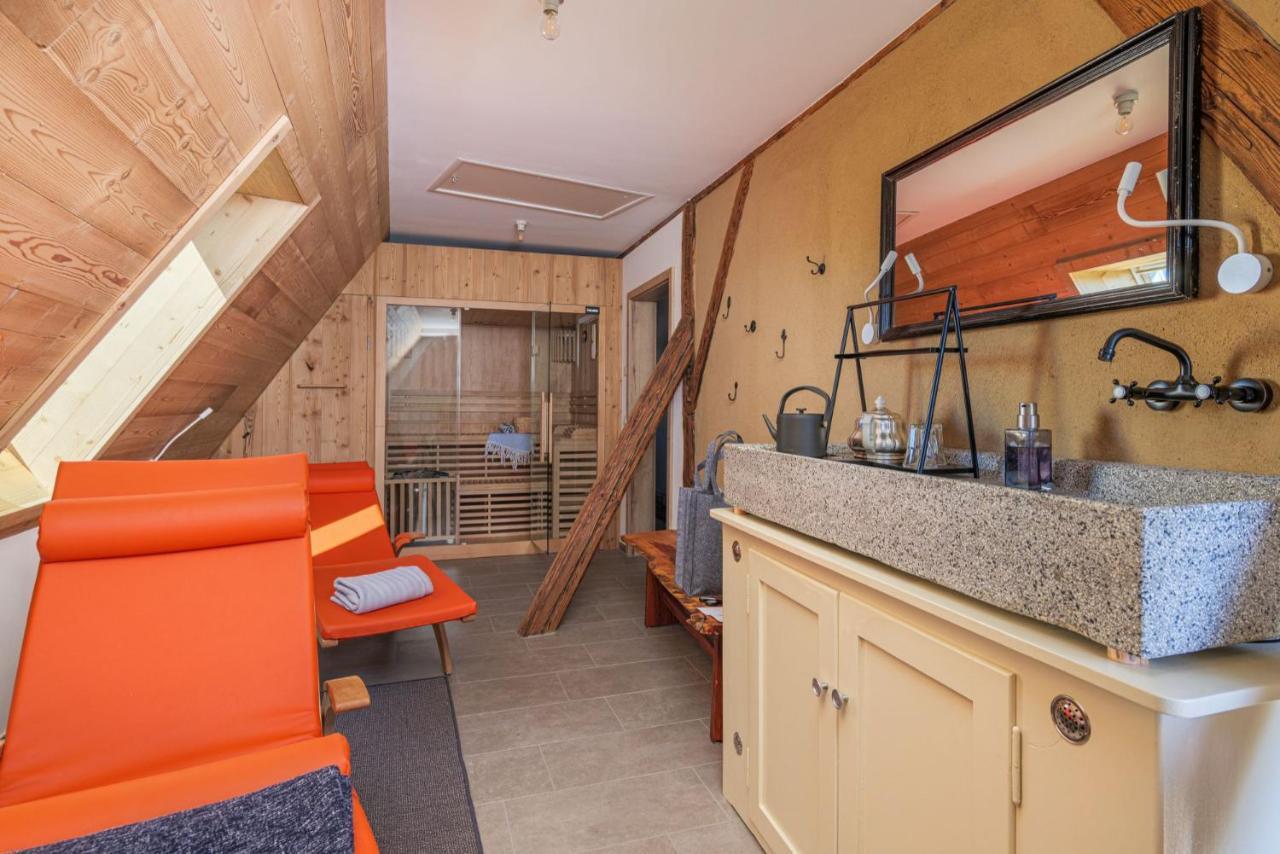 Apartments Im Ferienhaus Zum Alten Spital Dornstetten Dış mekan fotoğraf