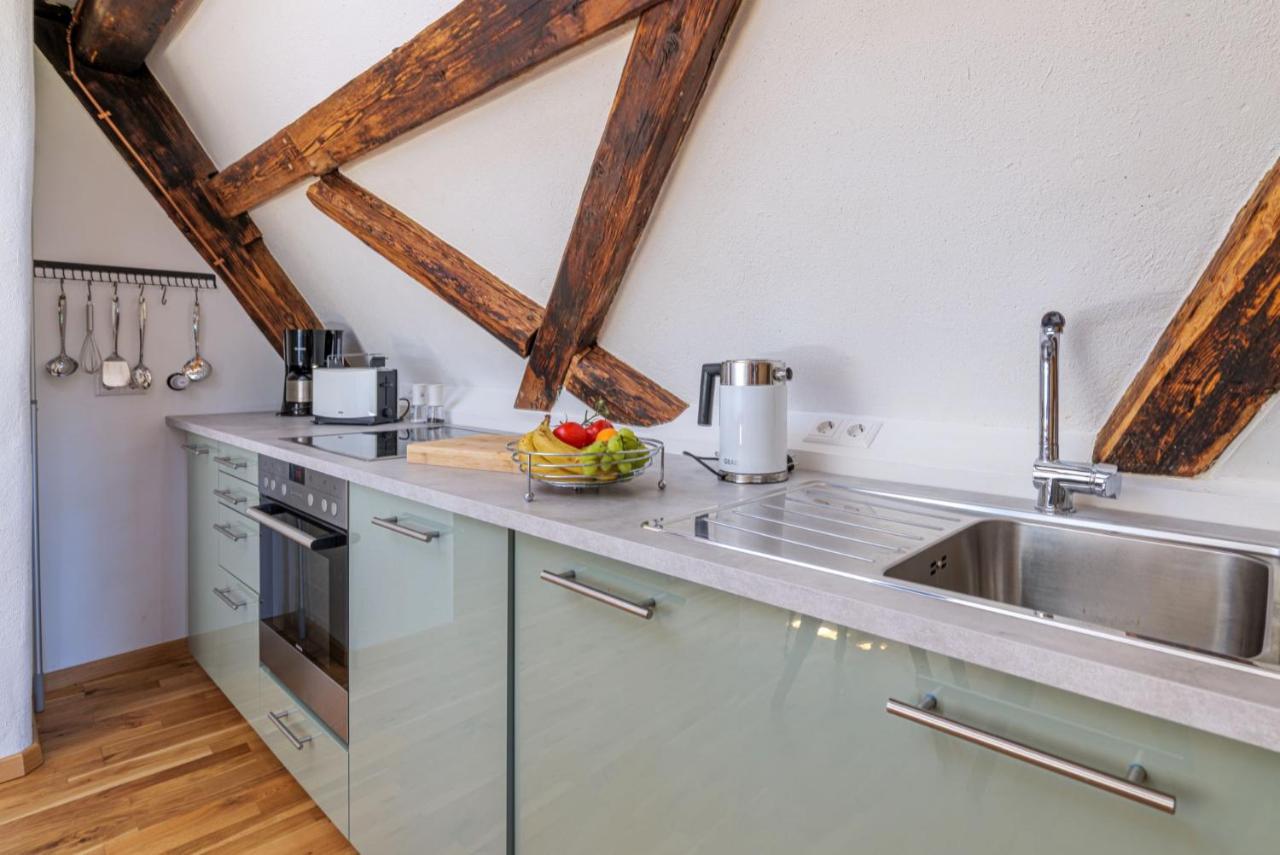 Apartments Im Ferienhaus Zum Alten Spital Dornstetten Dış mekan fotoğraf